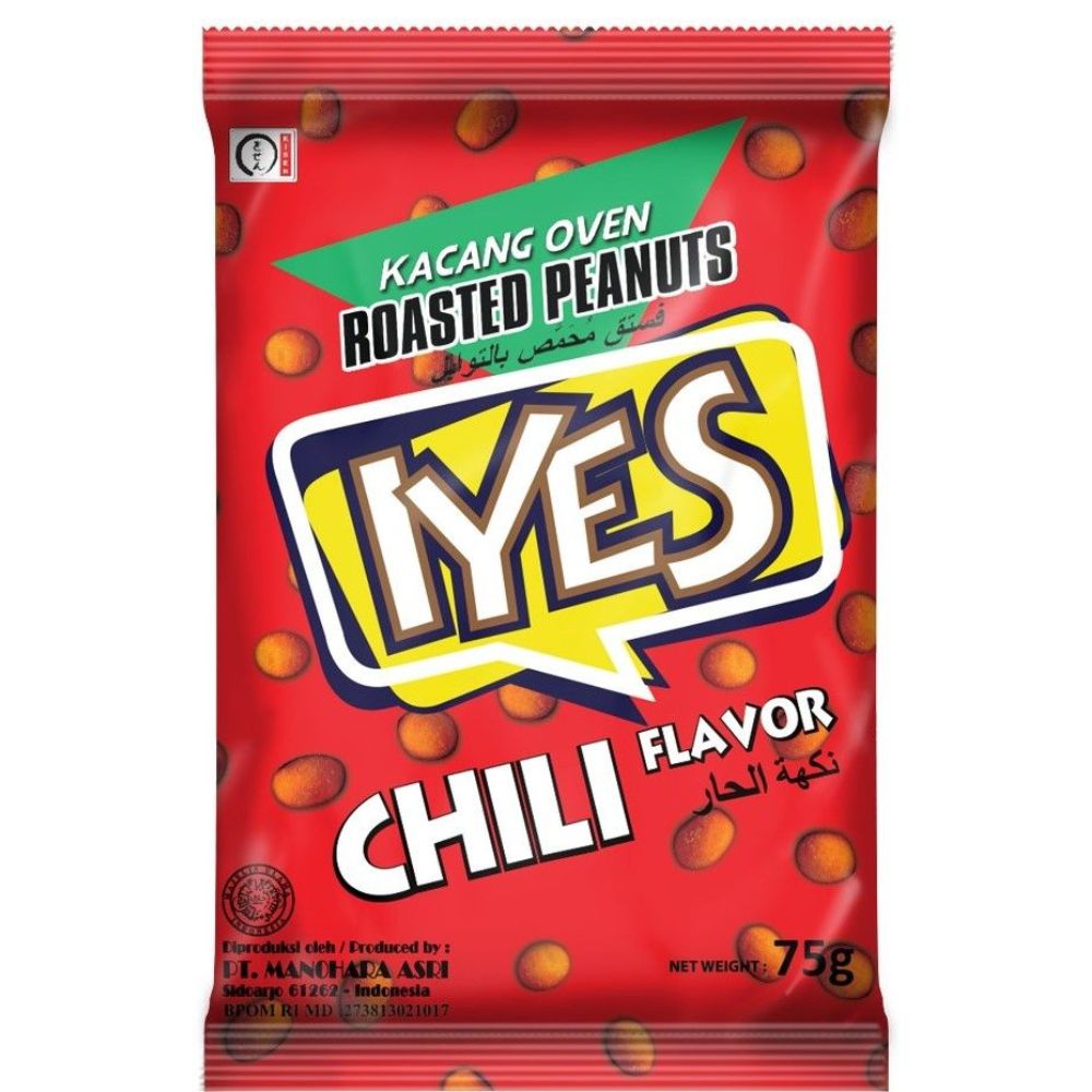 Iyes Corn Flavor Roasted Peanuts 75g
