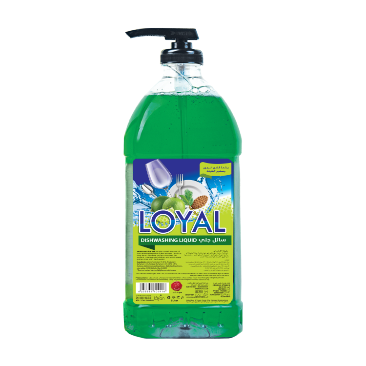 Loyal Dishwashing Liquid with Lemon and Pine Scent 1L