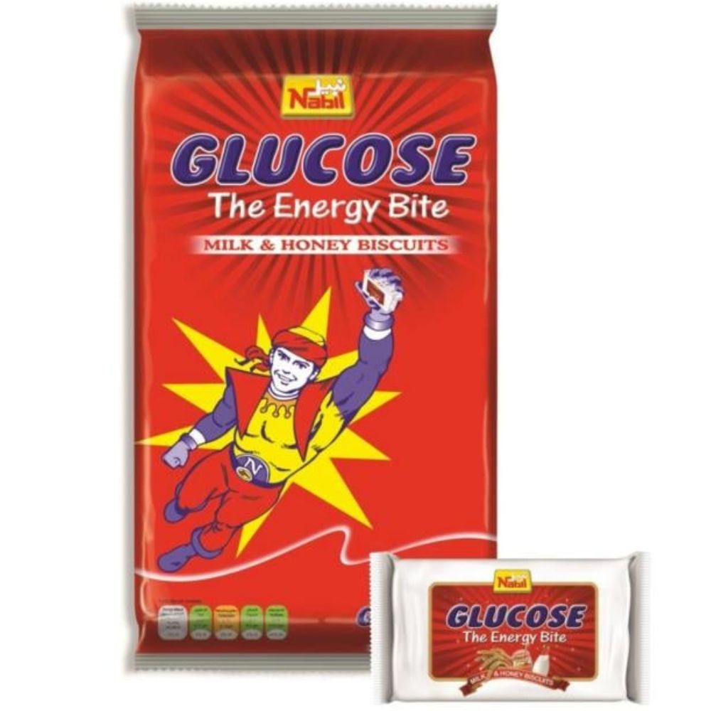 Nabil Glucose Milk & Honey Biscuits Value Pack 12 x 40g
