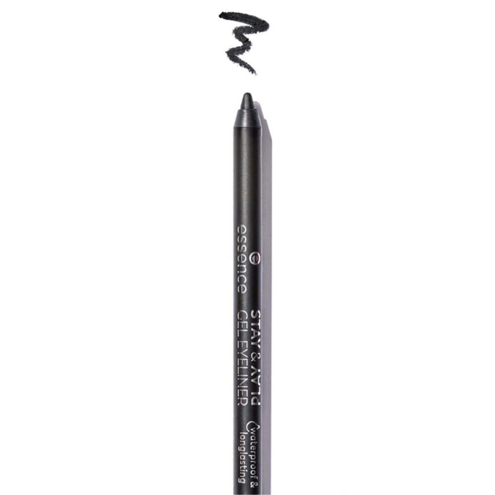 Essence | Stay & Play Gel Eyeliner Waterproof & Longlasting | (01 Black Raven)