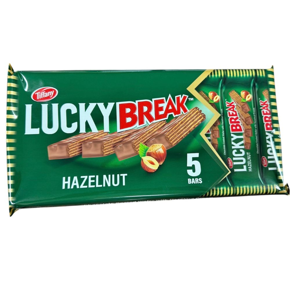 Lucky Break Hazelnut Chocolate Wafer 5 x 40 g 