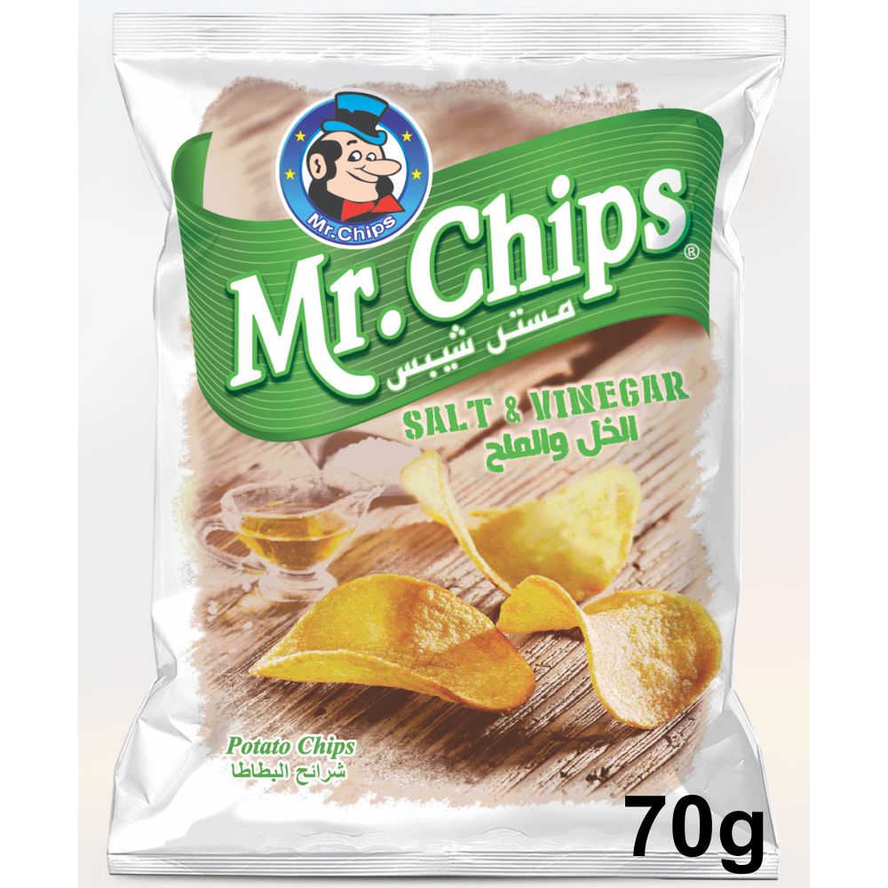 Mr Chips Salt & Vinegar 70g