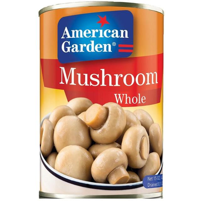 American Garden Mushroom - Whole 400g