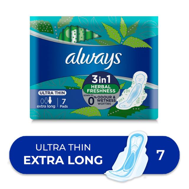 Always Ultra Extra Long 7ct