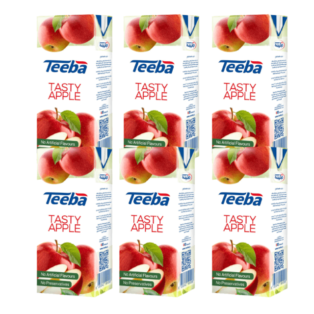 Teeba Tasty Apple 250ml x 6