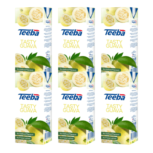 Teeba Tasty Guava 250ml x 6