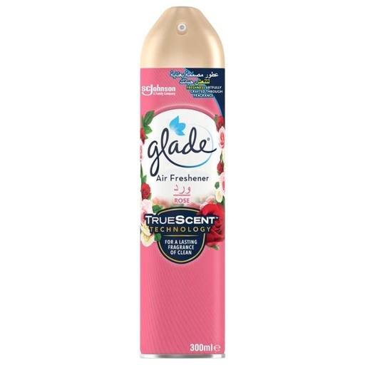 [6281100870258] Glade Air Freshener Rose 300ml