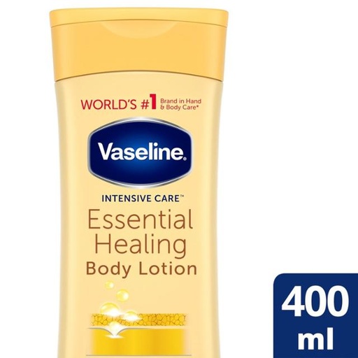 [6001087357043] Vaseline Intensive Care Essential Healing Body Lotion 400ml