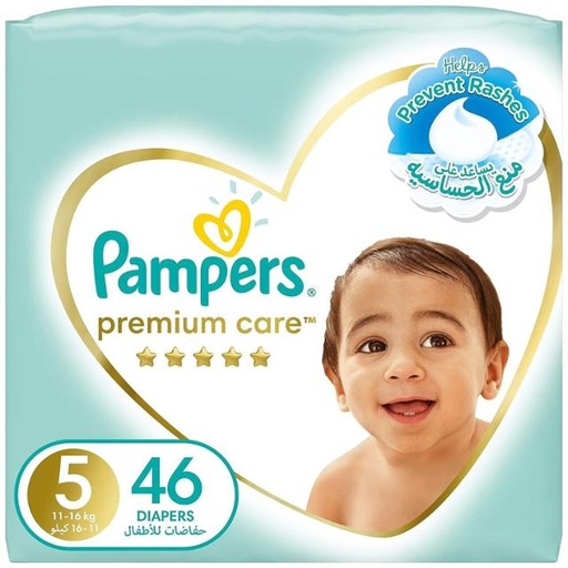 [8700216575713] Pampers Premium Care, Size 5, 11-16kg, 46ct