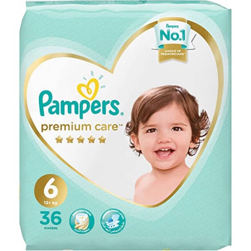 [8001090268211] Pampers Premium Care, Size 6, 13+kg, 36ct