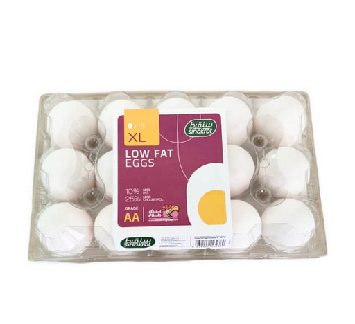 [6254000162389] Sinokrot Eggs - Low Fat - 15ct