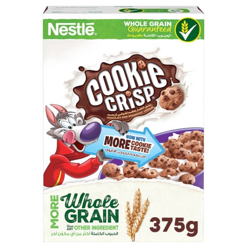[7613031341726] Nestle Cookie Crisp Chocolate Chip Breakfast Cereal 375g