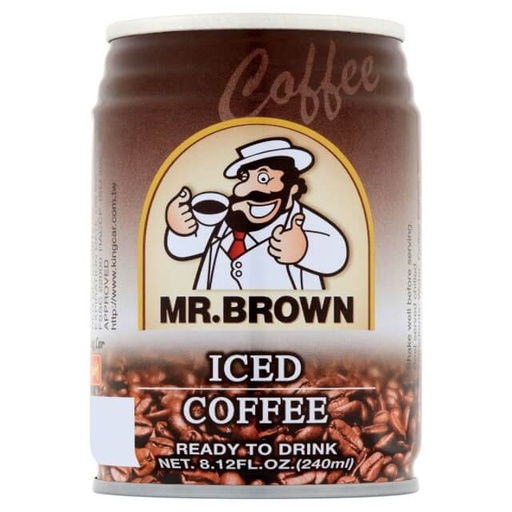 [025616102504] Mr Brown Iced Coffee 240ml