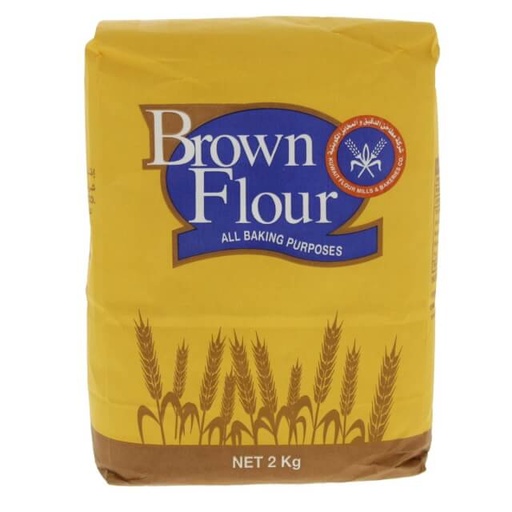 [6271003012039] Kuwait Flour Mills And Bakeries Brown Flour 2 Kg