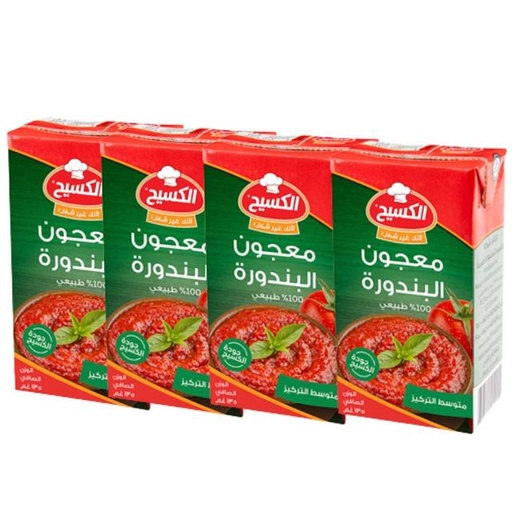 [617241010325] Kasih Tomato Paste 135g x 4pcs
