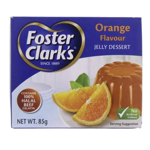 [5352101130908] Foster Clark Jelly Orange 85g