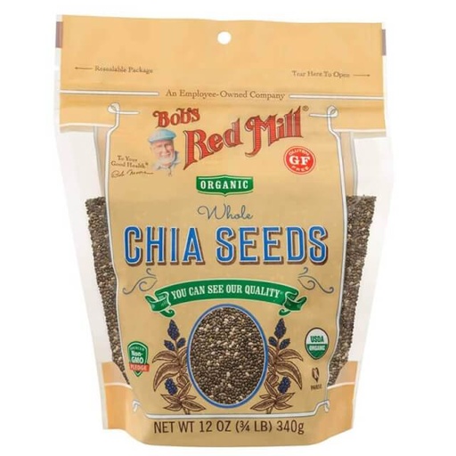 [039978008442] Bob's Red Mill Organic Chia Seeds 340g