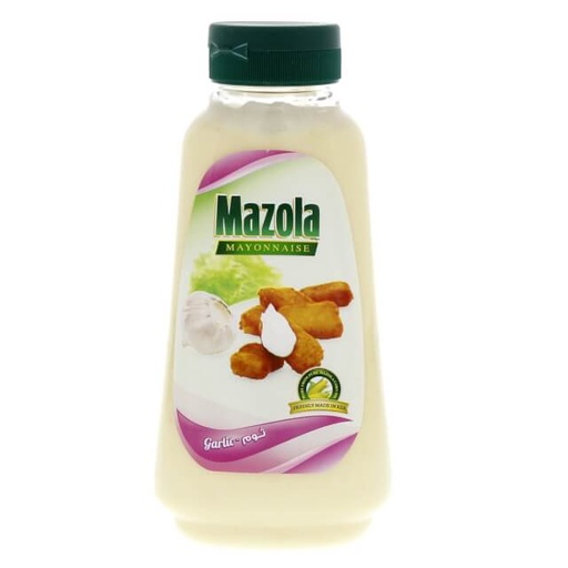 [6281003122249] Mazola Mayonnaise Garlic 340ml