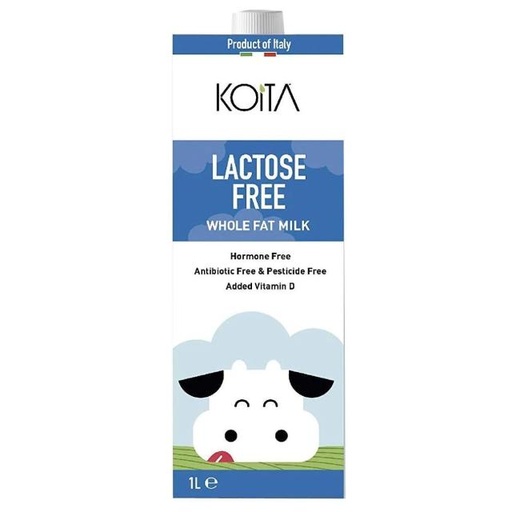 [858385007288] Koita Whole Fat Milk Lactose Free 1L