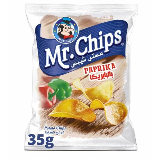 [6251036001811] Mr Chips Paprika 35g