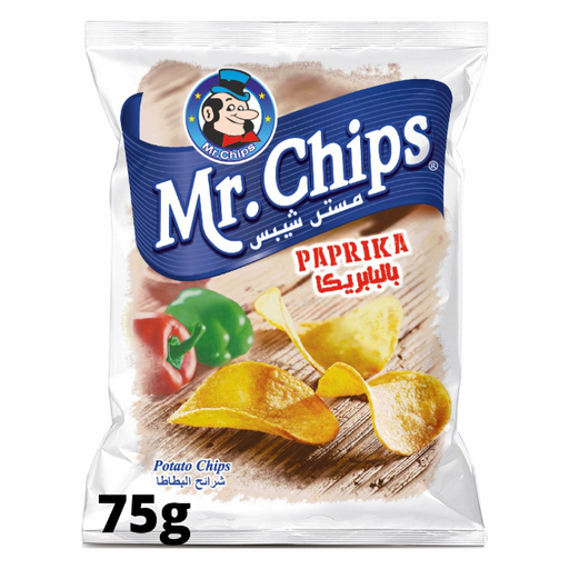 [6251036015245] Mr Chips Paprika 75g