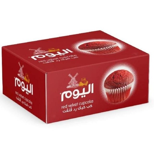 [6253341503387] Al Youm Red Velvet Cupcake 15ct