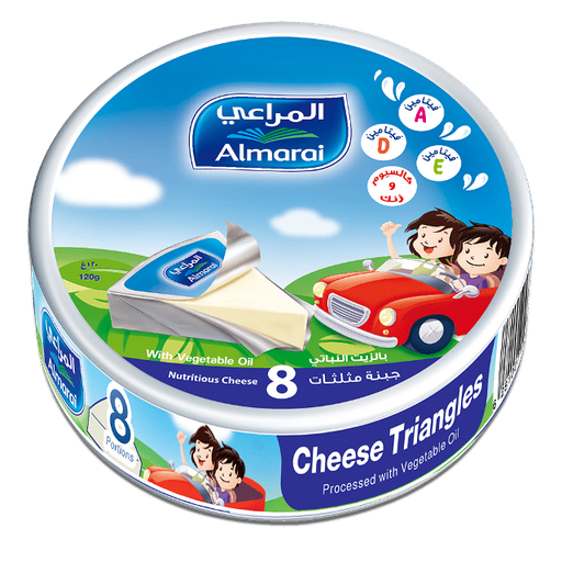 [6281007035378] Al Marai Triangle Cheese 8ct