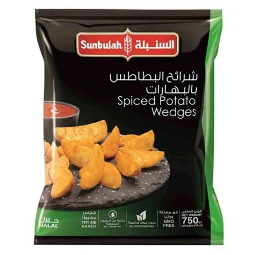 [6281073151101] Sunbulah Potato Wedges 750g