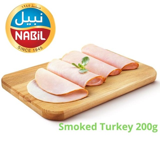 [6251010120453] Nabil Smoked Turkey Breast 200g