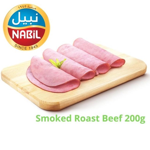 [6251010120446] Nabil Smoked Roast Beef 200g