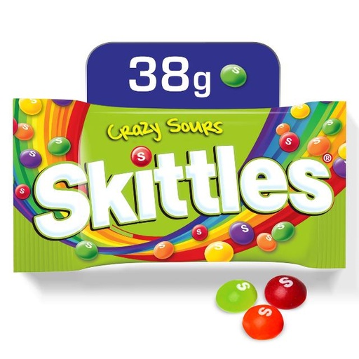 [5000159376792] Skittles Sours and Pouch Candy 38g