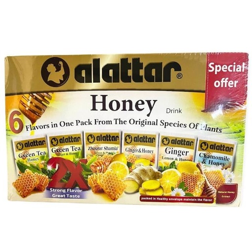 [6212900009920] Al Attar 6 In 1 Honey 24 Bags 36g
