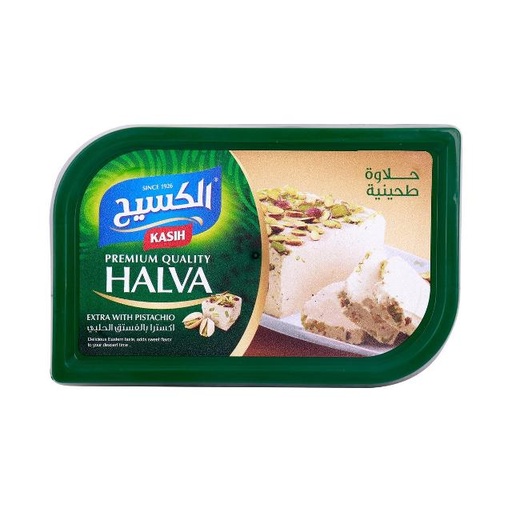 [6253001010439] Kasih Halva Extra With Pistachio 450g