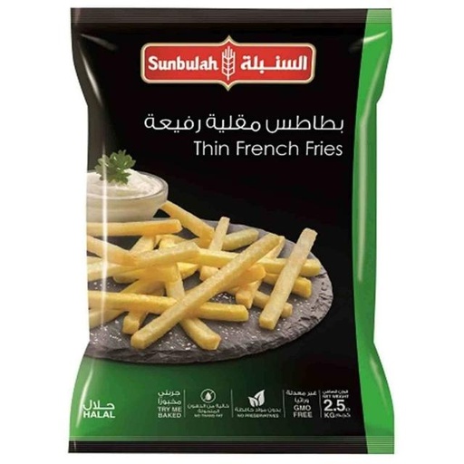 [6281073151309] Sunbulah French Fries 2.5kg