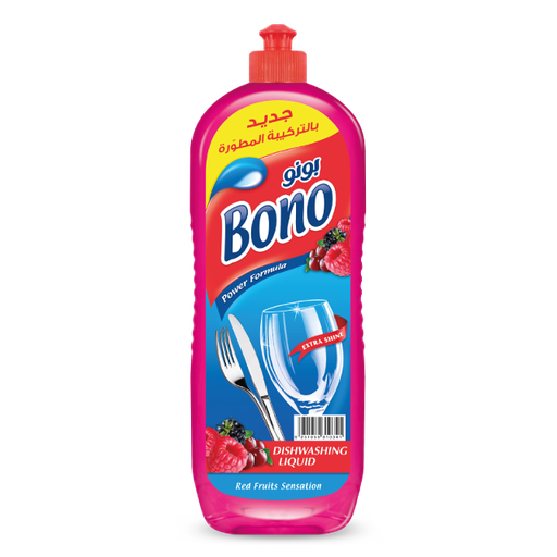[6251059551584] Bono Dish Washing Liquid - Strawberry Sensation - 800ml