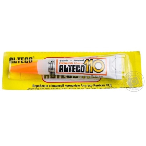 [8888299758206] Alteco 110 Super Glue 3g
