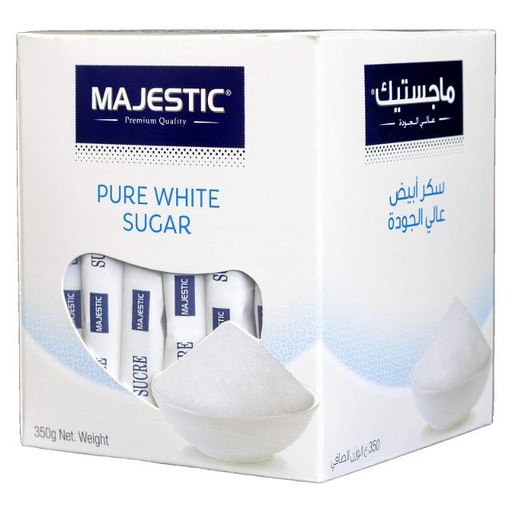 [2000003093601] Majestic White Sugar Sticks, 350g