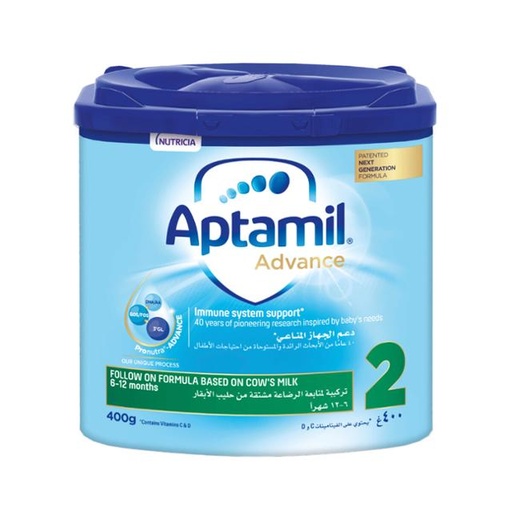 [8718117600281] Aptamil 2 Follow On Formula Milk 400g
