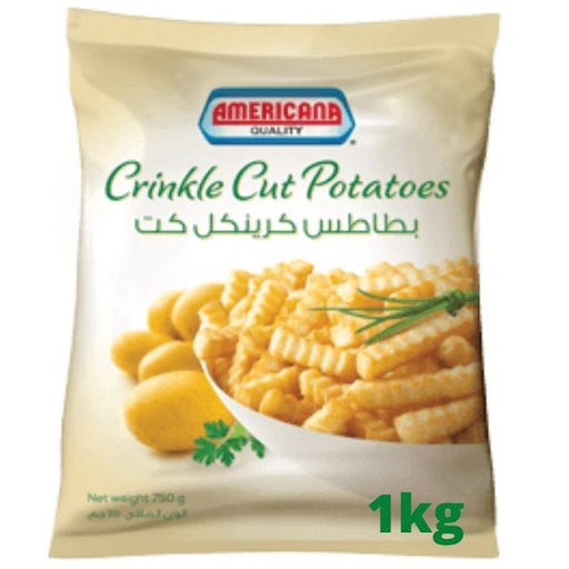 [6223001751120] Americana Crinkle Cut French Fries 1kg