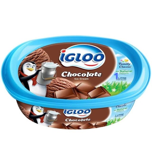 [6291003096310] Igloo Ice Cream Chocolate 1L