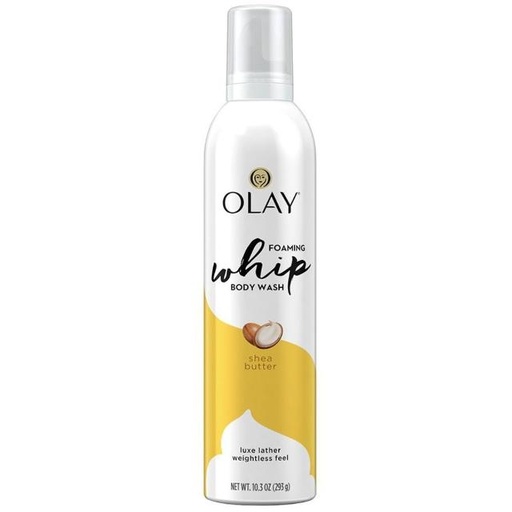 [037000785262] Olay Shea Butter Scent Foaming Whip Body Wash for Women, 10.3 Fluid Ounce