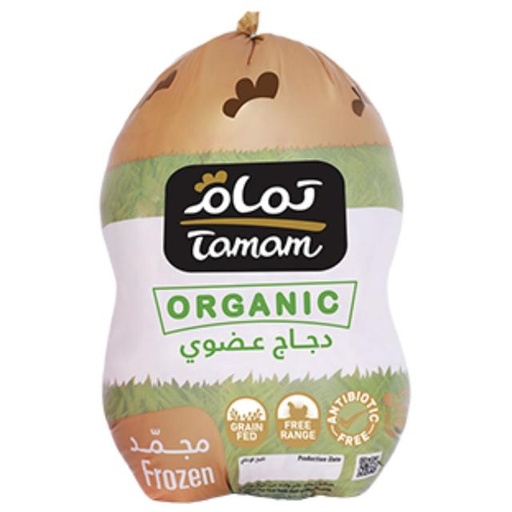 [6253006560601] Tamam Frozen Organic Whole Chicken 1200g