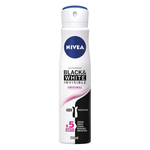 [4005900034816] Nivea Black & White Invisible Female Deodorant Clear 150ml