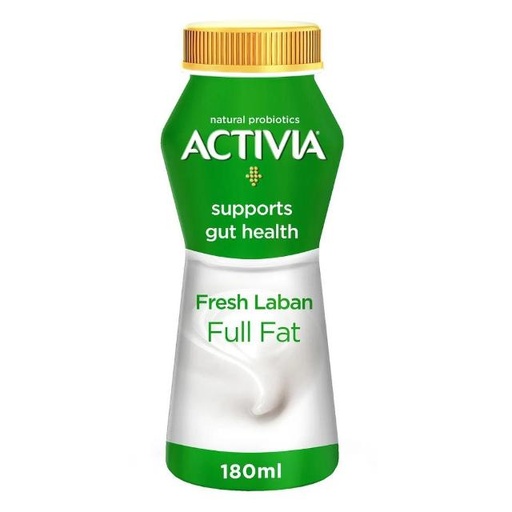 [6281022126433] Activia Fresh Laban Full Fat 180ml