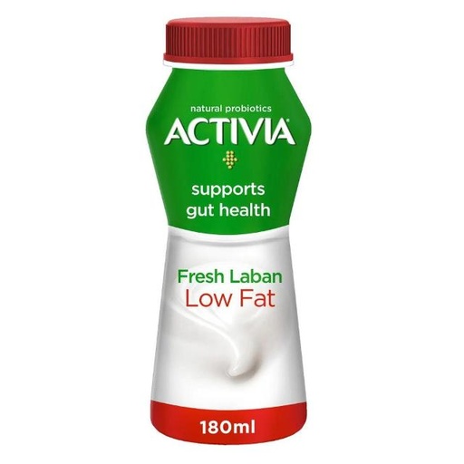 [6281022126440] Activia Fresh Laban Low Fat 180ml
