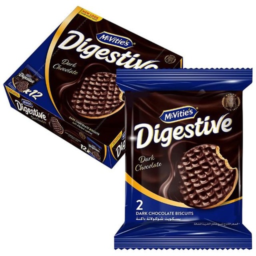 [6223003804572] McVities Digestive Minis Dark Chocolate 28g X 12pcs