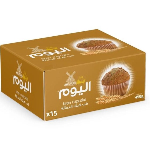 [6253341503370] Al Youm Bran Cupcake 15pcs