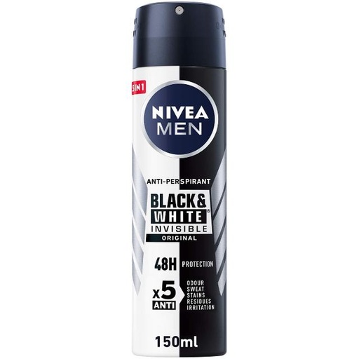 [4005900035653] Nivea Men Black & White Invisible Deodorant 150ml