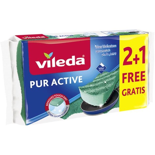 [4023103070257] Vileda Pure Active 2+1