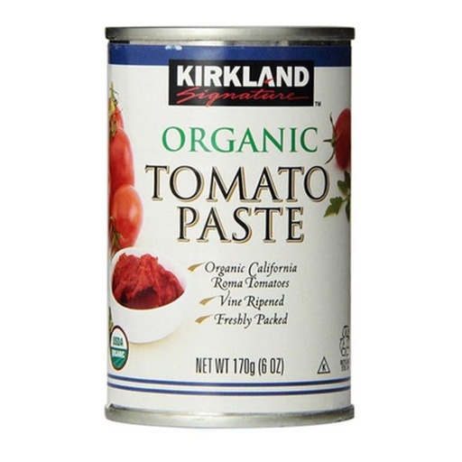 [096619937295] Kirkland Organic Tomato Paste 170g